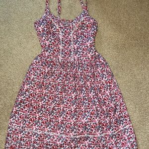 Tommy Hilfiger pink floral strap dress